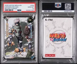 Kakashi Hatake PR Promo Card English Naruto Kayou Series 2 NRSA-PR-006 PSA 10 - Image 3
