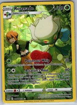 Roserade TG02/TG30 SWSH11: Lost Origin Trainer Gallery - Pokemon Card - NM - Image 1