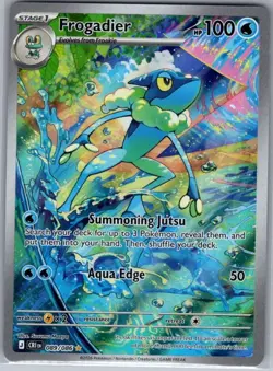 Frogadier 089/086 ME04: Chaos Rising - Pokemon Card - NM - Image 1