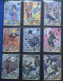 Complete Set of UR 1-114 Super Rare Holo foil Cards Naruto Kayou CCG TCG Card - Image 2