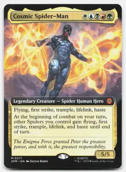 Cosmic Spider-Man (Extended Art) - NM - SPM Marvel's Spider-Man #271 - MTG Magic - Image 1