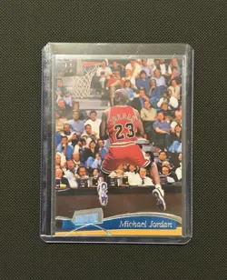 MICHAEL JORDAN CARD 1997 Topps Stadim Club Card CHICAGO BULLS NBA BASKETBALL - Image 1
