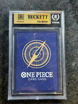 One Piece Card Game Monkey D. Luffy P-075 Tin Promo Foil BGS 10 - Image 2