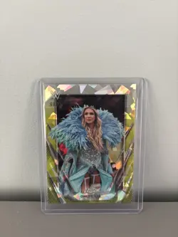 WWE Charlotte Flair 2026 Topps Chrome Sapphire Yellow 69/75 - Image 1