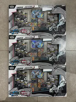 Pokemon TCG: 3x UNOVA Heavy Hitters Premium Collection - Sealed - Image 1