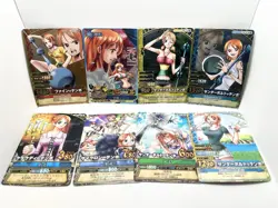 One Piece AR Carddass Berry Match IC 8 Card Set NAMI IC3-05 GR Rare Bandai Japan - Image 1
