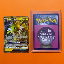Jolteon GX Promo NM SM173 BLACK STAR PROMO Pokemon Card Sun Moon Era Near Mint - Image 1