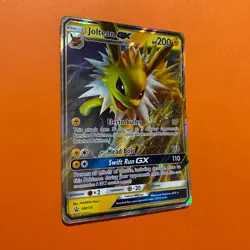 Jolteon GX Promo NM SM173 BLACK STAR PROMO Pokemon Card Sun Moon Era Near Mint - Image 3