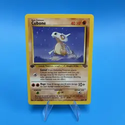 Pokemon TCG 1st Edition Cubone 50/64 Jungle Set WOTC Vintage - Image 1