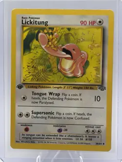 Lickitung 38/64 1st Edition - Jungle Set - Vintage 1999 - Pokemon TCG - Image 2