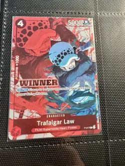 Trafalgar Law (Winner Pack Vol. 7) P-017 One Piece Promotion Cards Foil - Image 1