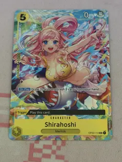 One Piece TCG OP03-116 Shirahoshi Championship Card English Near Mint Alt Art - Image 1