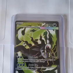 Mega Darkrai EX 101/084 Full Art Holo Ultra Rare English Pitch Black - Image 1