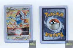 Lugia VSTAR 139/195 Holo VSTAR Rare Silver Tempest Pokemon Near Mint - Image 4