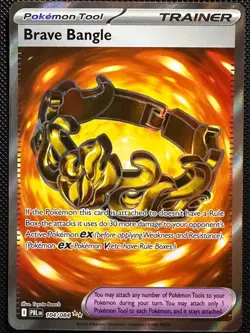 Brave Bangle Holo Ultra Rare ME05: Pitch Black 104/084 NM - Image 1
