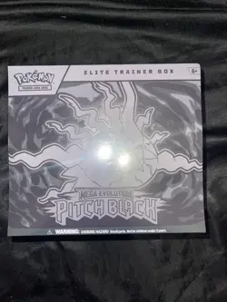 Pokemon TCG: Mega Evolution Pitch Black Pokemon Center Elite Trainer Box Sealed - Image 1