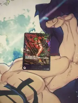 Zoro ST21-015 Flagship Battle 2025 Top 8 Prize Promo ONE PIECE Card Japanese - Image 1