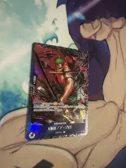 Zoro ST21-015 Flagship Battle 2025 Top 8 Prize Promo ONE PIECE Card Japanese - Image 4