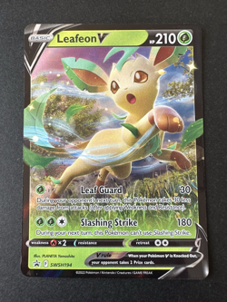 Leafeon V SWSH194 SWSH Black Star Promo Pokemon TCG Card - Image 1