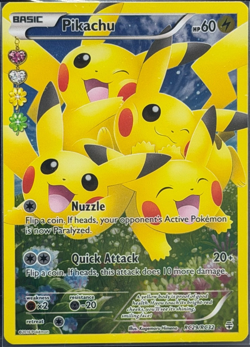 Pokemon TCG 2016 Pikachu RC29/RC32 XY Generations Radiant Collection Full Art - Image 1