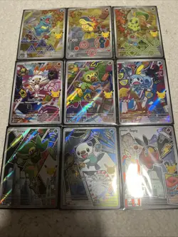 Pokemon TCG: First Partner Illustration Collection Series 2 Full Set (9 Cards) - Image 1