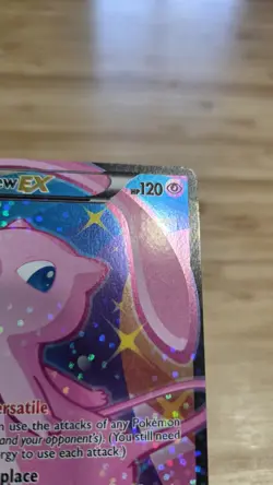 Mew EX (Full Art) RC24/RC25 Legendary Treasures: Radiant Collection - Pokemon NM - Image 2