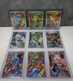 Pokemon First Partner Illustration Collection Series 2 - Full Set Of 9 - Image 1