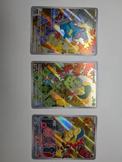 Pokemon First Partner Illustration Collection Series 2 - Full Set Of 9 - Image 3