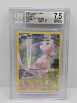 2016 XY BLACK STAR PROMO MYTHICAL POKEMON COLLECTION FULL ART/MEW BGS 7.5 - Image 1