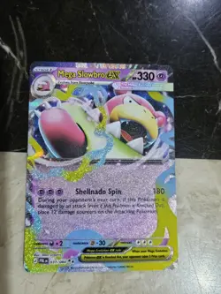 Mega Slowbro EX 031/084 Holo Rare - Pitch Black Pokemon Card - Pack Fresh Mint - Image 1