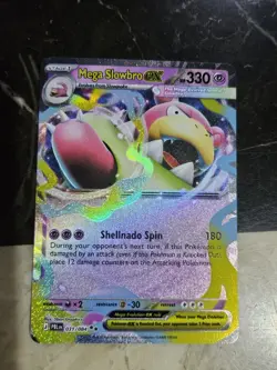Mega Slowbro EX 031/084 Holo Rare - Pitch Black Pokemon Card - Pack Fresh Mint - Image 3