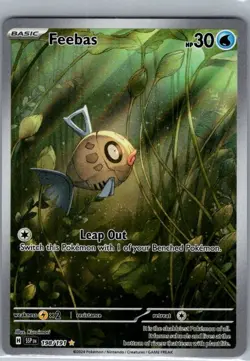 Feebas - 198/191 SV08: Surging Sparks - Pokemon Card - NM - Image 1