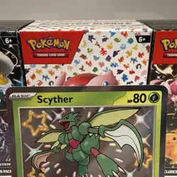 Scyther - 095/091 - Baby Shiny - Paldean Fates - Pokemon Card - NM/M - Image 2