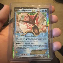 Gyarados Ex Holo Rare Pokemon Card - Promo XY106 LP - Image 1