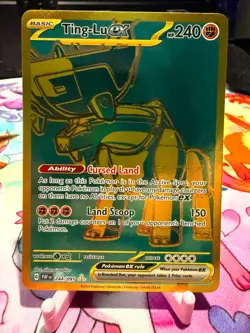 Ting-Lu ex 244/091 Secret Rare - Paldean Fates - Pokemon Card - NM/M - Image 1
