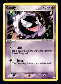 Gastly 52/92 Common Legend Maker Pokemon Card - Image 2