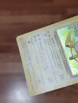 Raichu 14/102 - Base Set Unlimited - WOTC Holo Rare Pokemon Card - Vintage PL* - Image 5