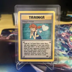 Pokemon TCG Misty's Wish #108/132 Gym Challenge Rare Card - Image 1