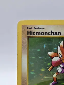 Hitmonchan Pokemon Card Shadowless Holo 7/102 Base Set Rare Vintage 1999 MP - Image 2