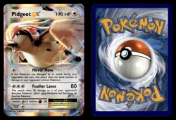 Pidgeot EX 64/108 EX Rare Holo Evolutions Pokemon Card - Image 1