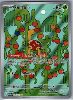 Shuckle 136/132 ME01: Mega Evolution - Pokemon Card - NM - Image 1
