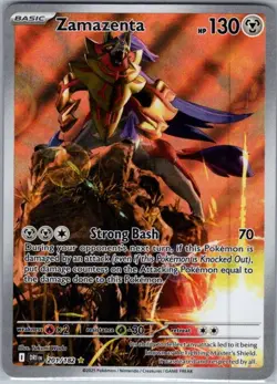 Zamazenta - 201/182 SV10: Destined Rivals - Pokemon Card - NM - Image 1