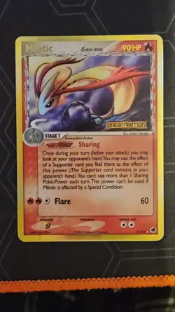 Milotic 5/101 Reverse Holo Pokemon Card LP - Image 1