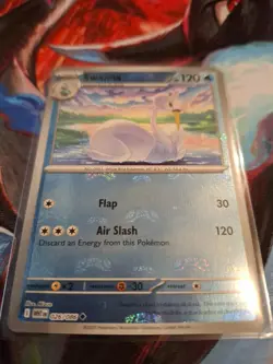Pokemon TCG Swanna Masterball Reverse Holo Card 026/086 White Flare - Image 2