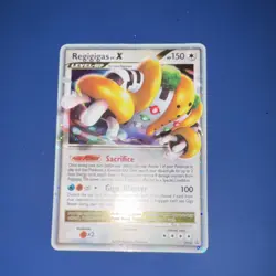 Pokemon Regigigas LV.X DP30 English Holo Promo Pokemon TCG Card - Image 3