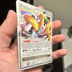 Pokemon Regigigas LV.X DP30 English Holo Promo Pokemon TCG Card - Image 5