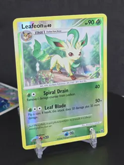 Pokemon Card TCG Leafeon 24/100 Majestic Dawn 2008 Platinum Reverse Holo Vintage - Image 1