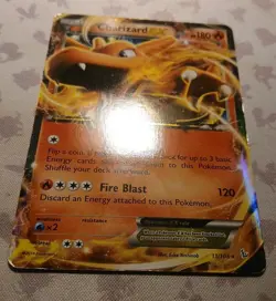 Pokemon TCG Charizard EX Flashfire Holo Ultra Rare Card 11/106 LP-MP - Image 2