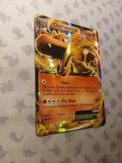 Pokemon TCG Charizard EX Flashfire Holo Ultra Rare Card 11/106 LP-MP - Image 4