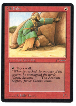 Ali Baba -- MTG (SP+ Quality) - Arabian Nights - See scans!! - Image 1